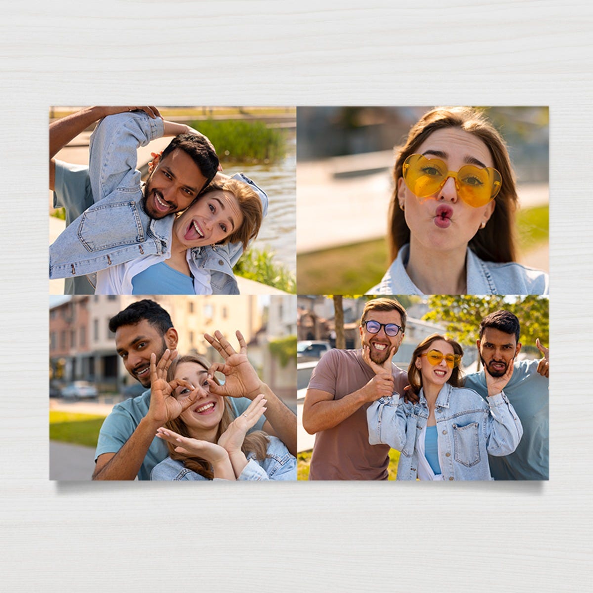 4-Image Collage Photo Print (8x6”) | Max Spielmann