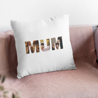 Mum Personalised Photo Cushion (16")