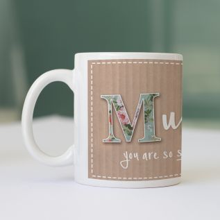 Mum Scrapbook Photo Mug