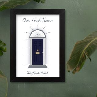 Our First Home Harriet Black Print and Frame