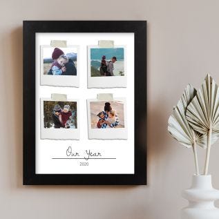 Our Year Harriet Black Print and Frame