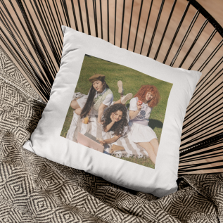 Square Personalised Photo Cushion (10")