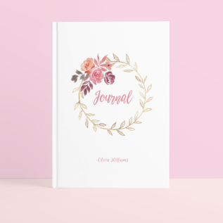 Flowers Journal Notebook