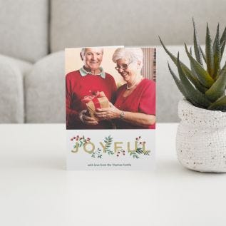 Joyful Christmas Card