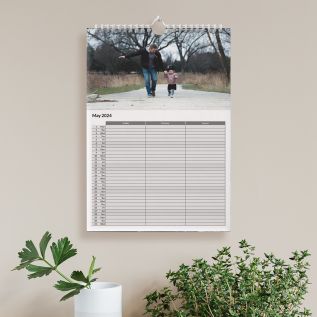 A4 Family Calendar - 3 People