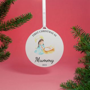 First Christmas as Mummy Bauble