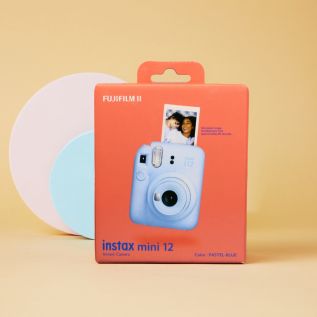 Fuji Instax Mini 12 Camera - Pastel Blue