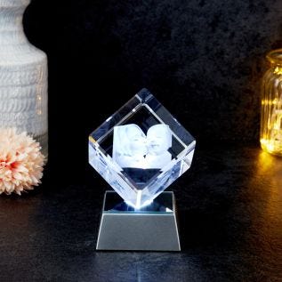 3D Diamond Photo Crystal