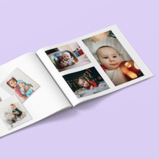  Softcover Photo Book with White Theme