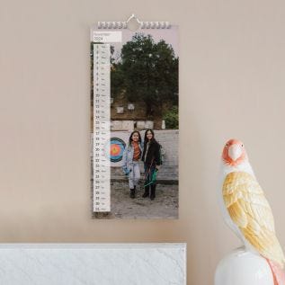 Kitchen Photo Calendar Panoramic Style