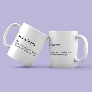 Secret Santa Definition Mug