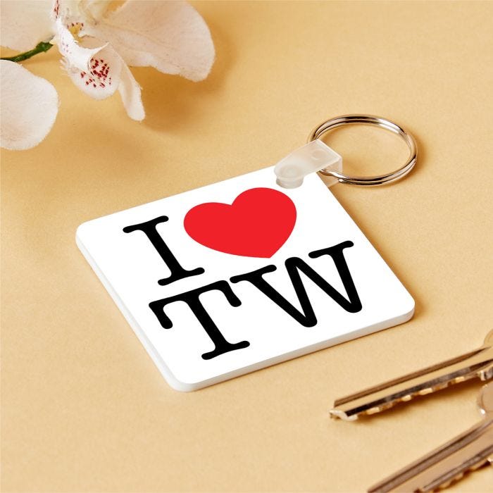 I 3 Initials Keyring Max Spielmann