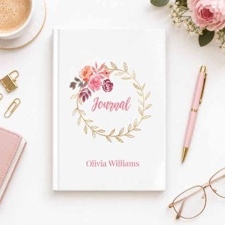 Flowers Journal Notebook