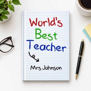 World's Best Teacher Notebook