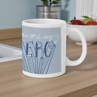 My Hero Photo Mug