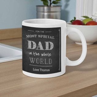 personalised most special dad in the world mug