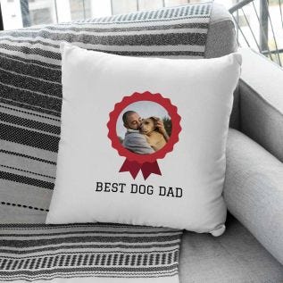 Rosette Photo Cushion (16”)