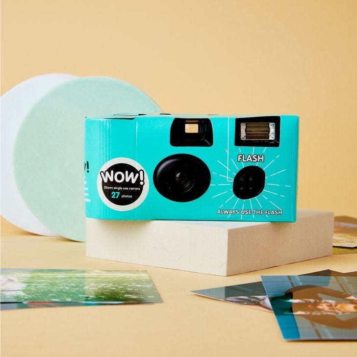 Wow Disposable Single Use Camera