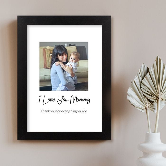 I love you mummy discount photo frame