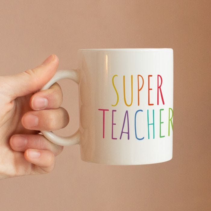 Teacher cup shop