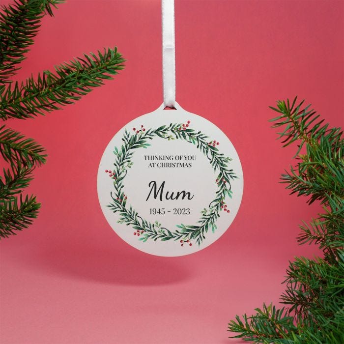 Memorial baubles shop