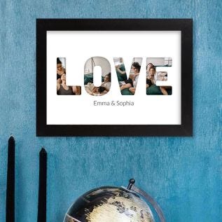 Love Print and Frame