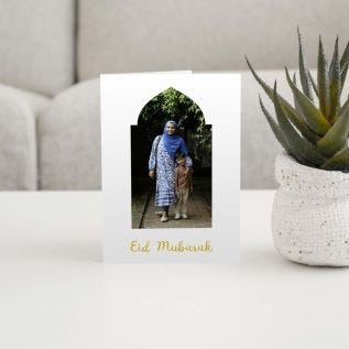 Eid Window Card A5