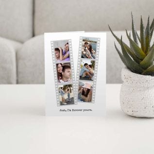 Film Strip Photo Card