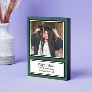 Graduation Photo Block (8x6")