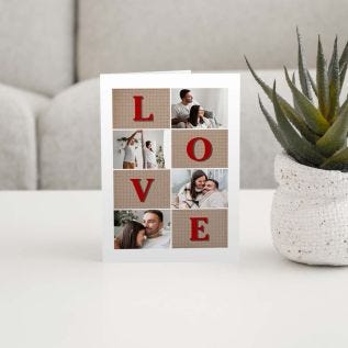 Love Collage Card
