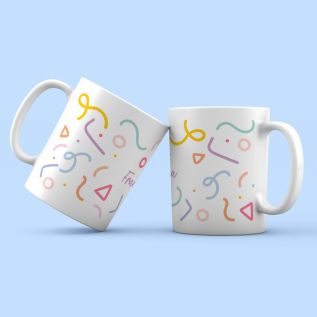 Squiggle Name Mug