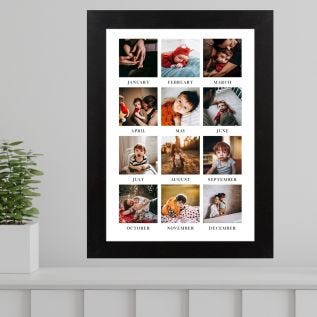 My First Year Print & Frame