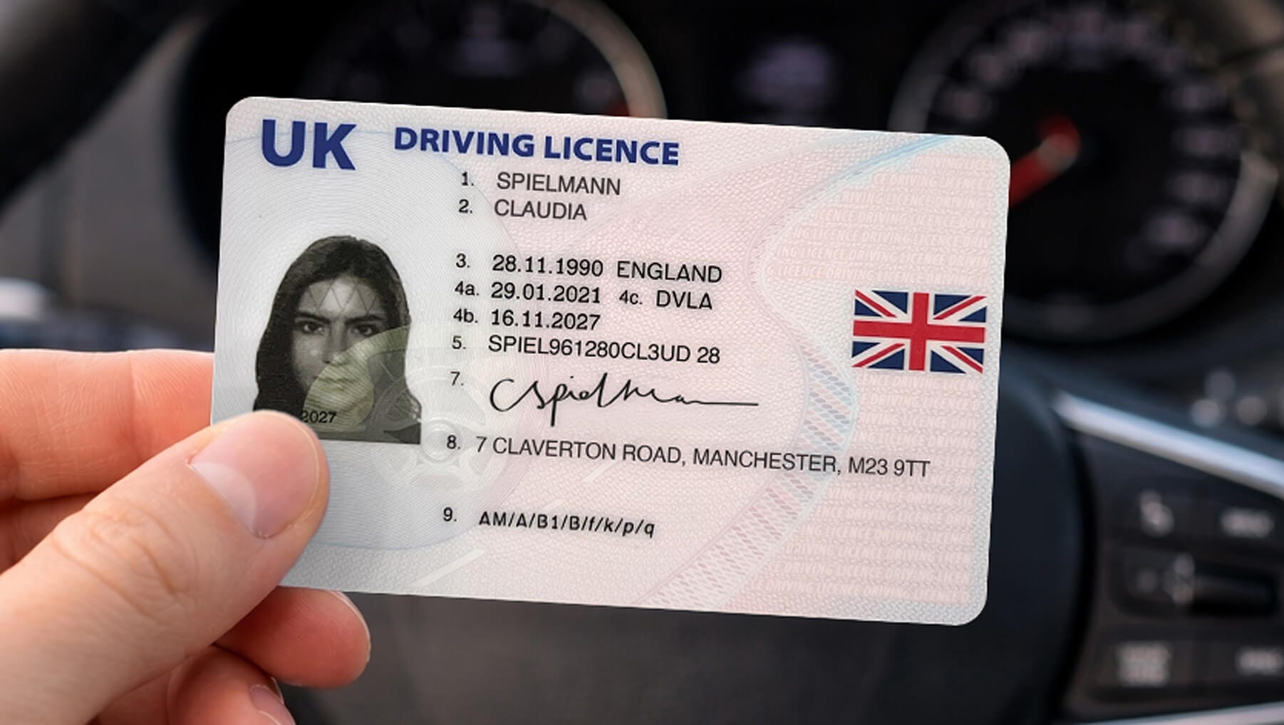 holding a full uk driving licence