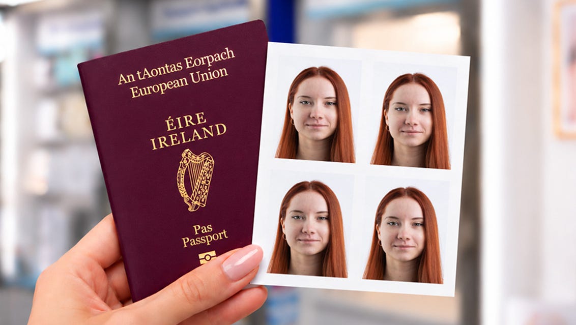 irish passport photo prints