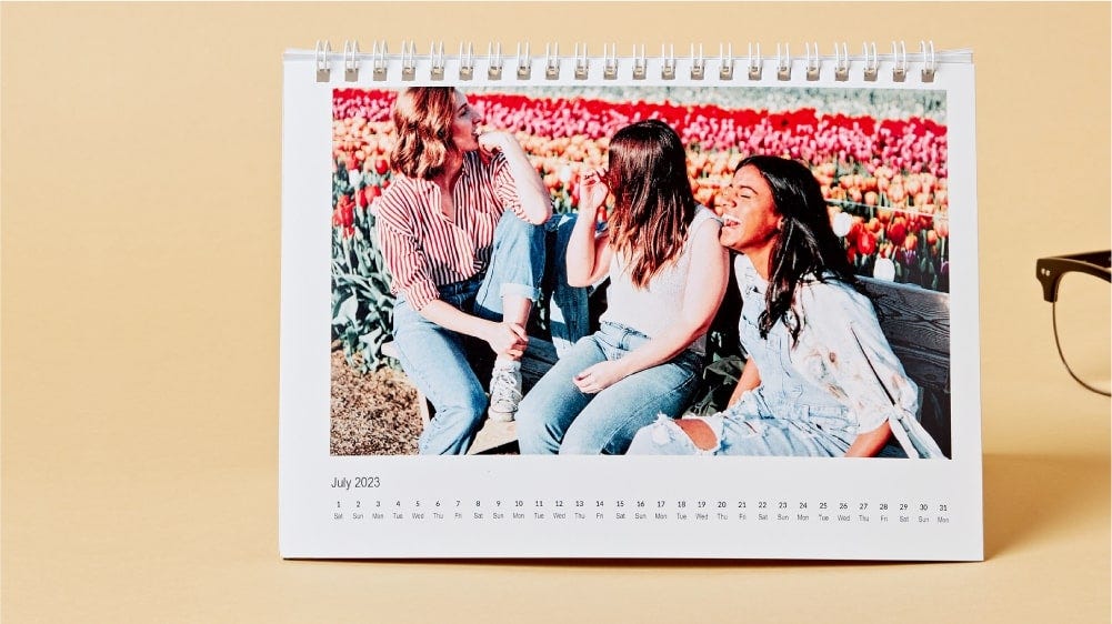 desktop photo calendar