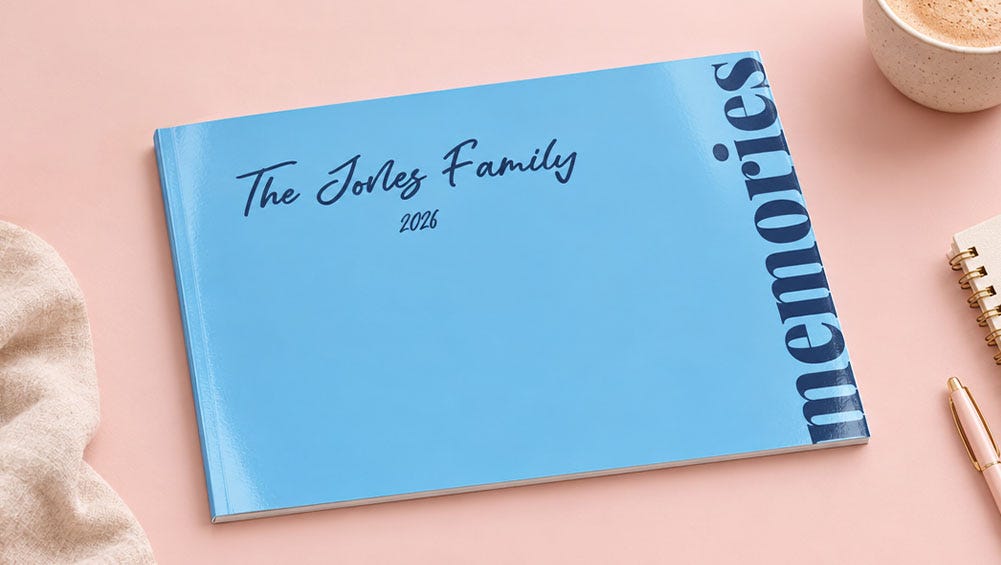 memory photo book theme