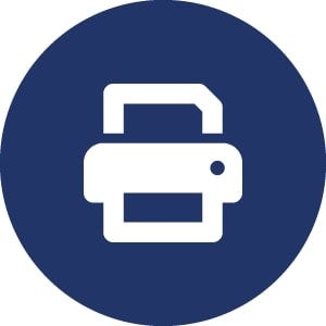 photo printing icon