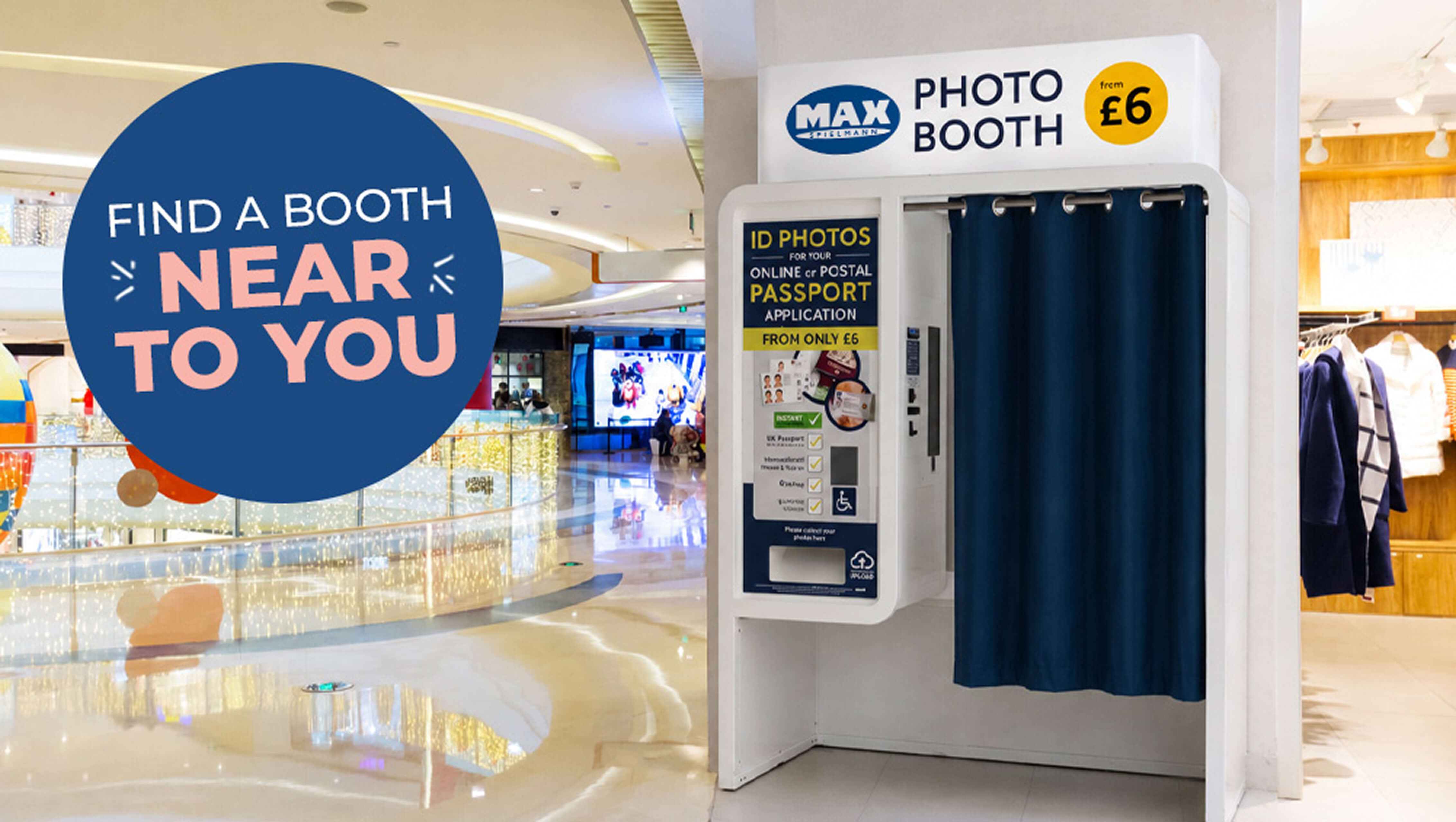 a driving licence photo booth