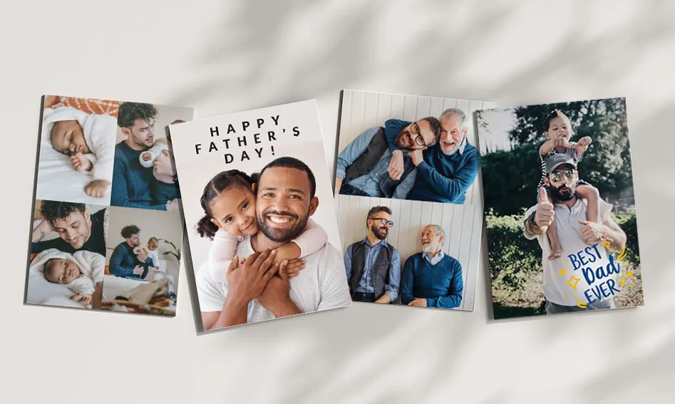 Selection of Father's Day cards